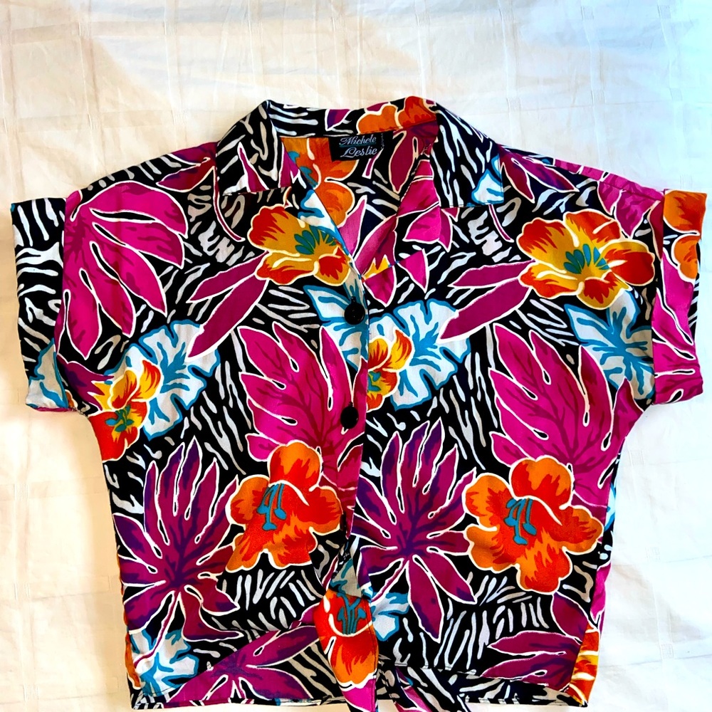 Hawaiian crop top
